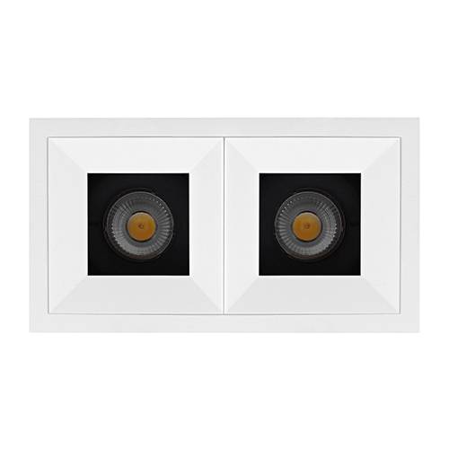 [W4L002650] SORA POWER 2x13W 2700K 15° DIM Blanc mat