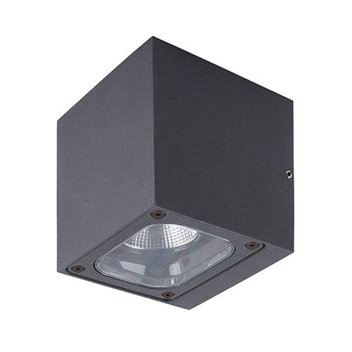 [W4L002982] KUBO 2x6W 2x500Lm 3000K 30° IP54 ANTHRACITE