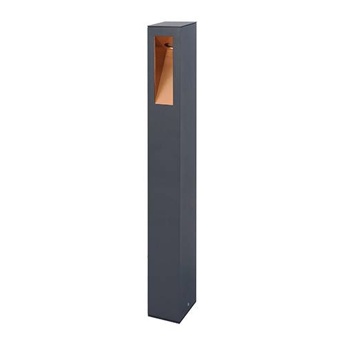 [W4L002999] AMONT 7W 750Lm 3000K 60° IP54 ANTHRACITE - DORE