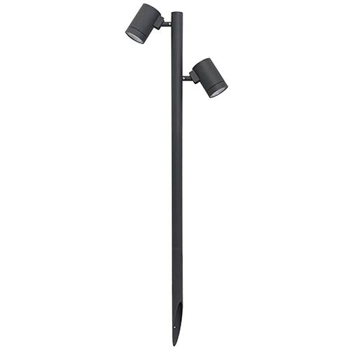 [W4L003086] GUNZY 2 P 2x8W 2x760Lm 3000K 38° IP66 Anthracite