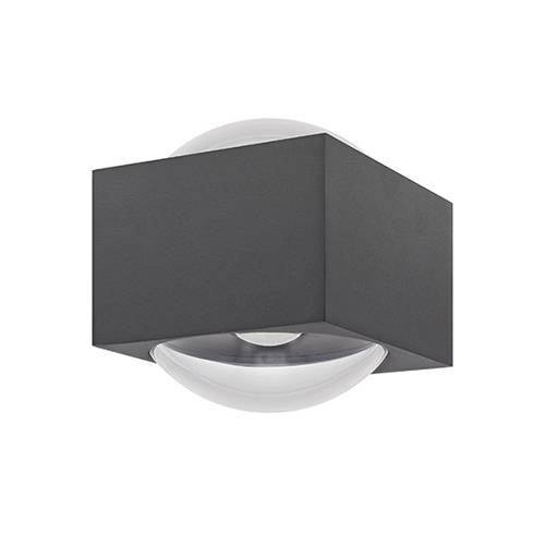 [W4L003107] KOS 2 S 2x6W 2x685Lm 3000K IP65 ANTHRACITE