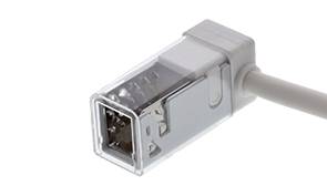 [W4L003194] CONNECTEUR AVEC CABLE COTE GAUCHE 