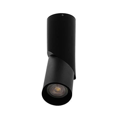 [W4L003697] MANYL 2 GU10 MAX10W PAR16 Noir mat