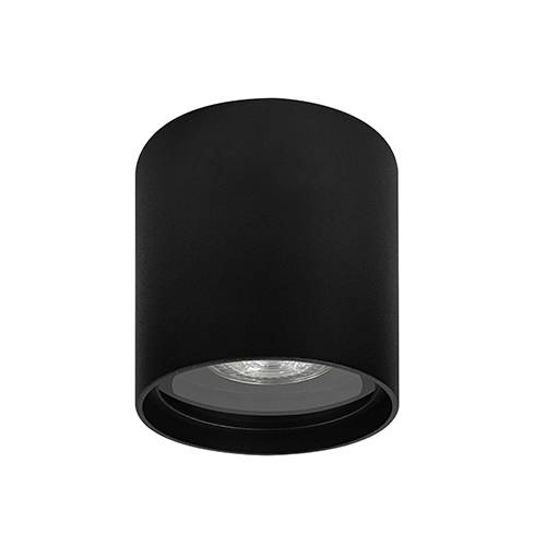 [W4L003953] ROMY R GU10 MAX7W PAR16 IP54 Noir mat