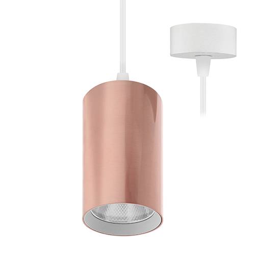 [W4L003969] JACK 3 P 25W 2810Lm 60° DIM Blanc mat - Or rose