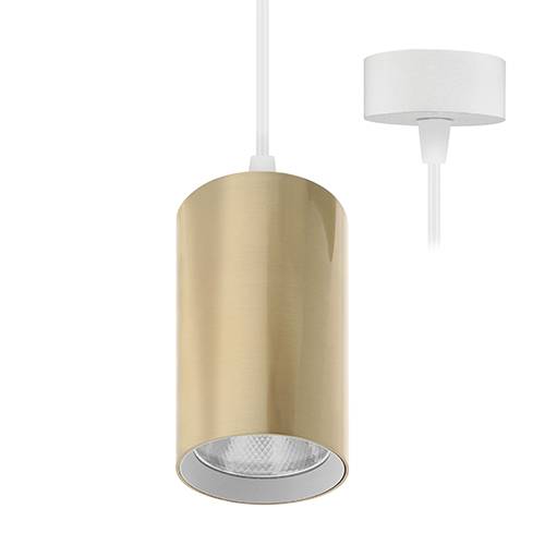 [W4L003973] JACK 3 P 25W 2810Lm 60° DIM Blanc mat - Laiton