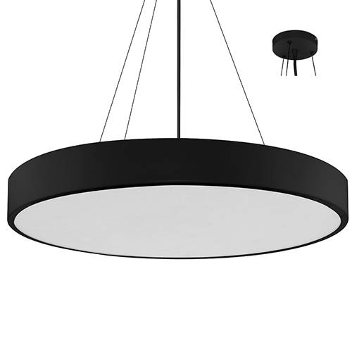 [W4L003975] JUNE 3 P 50W 8000Lm 120° DIM NOIR MAT