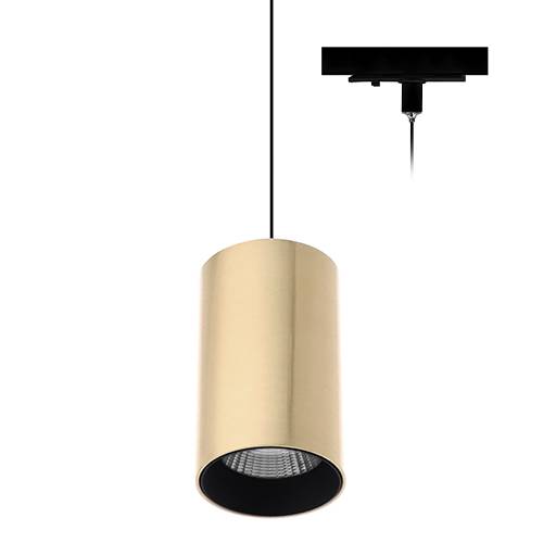 [W4L004046] JACK TP 10W 1120Lm 38° DIM Noir mat - Laiton