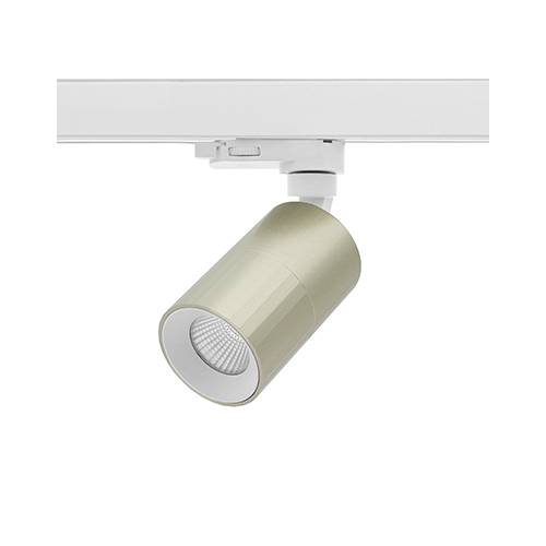 [W4L004058] AUREA 3 T 6W 715Lm 38° DIM Blanc mat - Champagne
