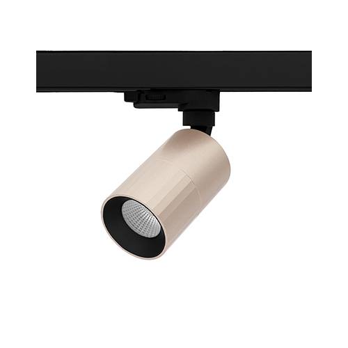 [W4L004060] AUREA 3 T 6W 715Lm 38° DIM Noir mat - Rose