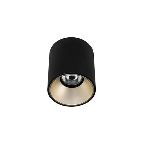 [W4L004095] HAPPY 2 13W 3000K 1155Lm 40° DIM NOIR MAT - CHAMPAGNE