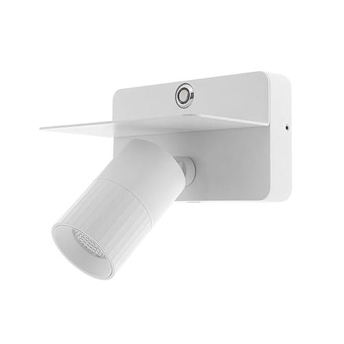 [W4L004157] AUREA 3 W 6W 38° DIM BLANC MAT