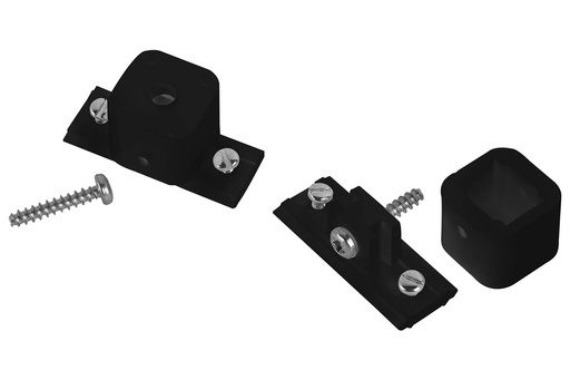 [W4L004582] KIT FIXATION PLAFOND NOIR