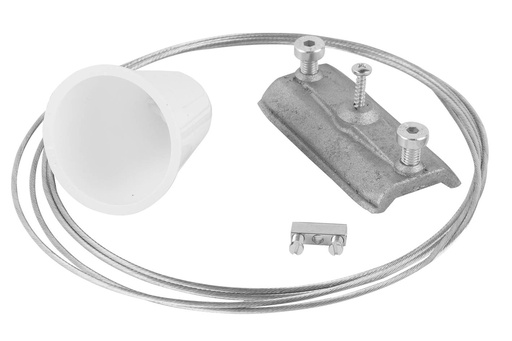 [W4L004628] KIT SUSPENSION L:200cm BLANC