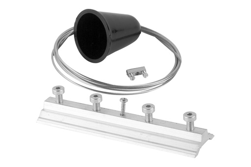 [W4L004629] KIT SUSPENSION L:200cm NOIR