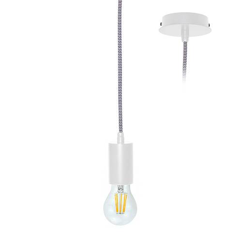 [W4L004830] JANY 3 E27 MAX40W LED/CLA/ECO BLANC MAT