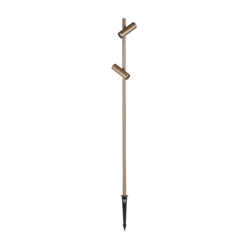 [W4L168075] Bollard IP66 Juncus 2 Heads LED 15.2W 2700K ON-OFF Brown 780lm