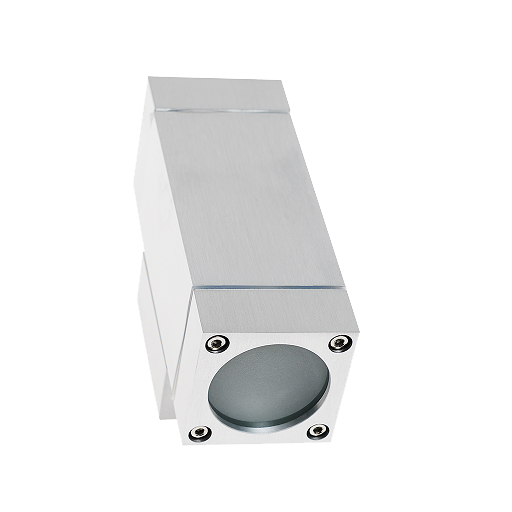 [L4Y0359H] Applique murale extérieur 2x GU10 (enkel Osram LED) ALU