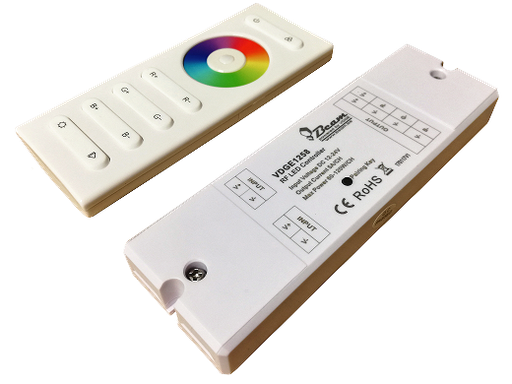 [L4Y1256] LED contrôleur KIT télécommande RGB + récepteur 1 zone