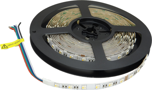 [L4Y1290] LEDstrip Rouleau de 5m 19,2W/m RGB WW IP20