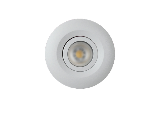 [L4Y0671W] Spot encastrable blanc LED orientable 4W 3000K 280lm