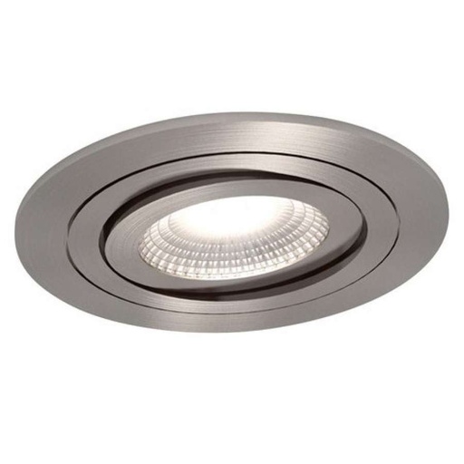 [L4Y0406] Spot Encastré rond GU10 orientable a ressorts ALU
