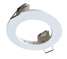 [L4Y1246W] Armature ronde Spot Encastré pour module LED, excl Beam LED module (1268/1270) BLANC