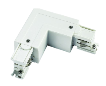 [L4YPRO-0435R-W] L-Connecteur droit intérieur BLANC