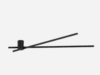 [W4L292009] FIL SPIN CEILING / WALL SURF 1.0 LED 2700K B
