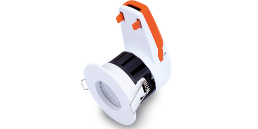 [W4L021050] Downlight OSCAR 7W IP65 - Temp° ajustable - Finition blanc