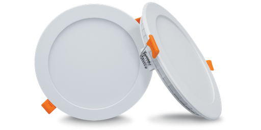 [W4L021807] Downlight SNOW 18 watts IP44, encastrement 205 mm, blanc naturel 4000