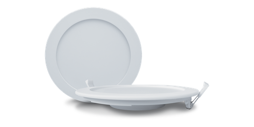 [W4L021808] Downlight UFO 20 watts, encastrement Ø225 mm, blanc naturel 4000K