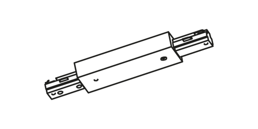 [W4L022027] Connecteur I long pour rail de Tracklights - Couleur blanc 