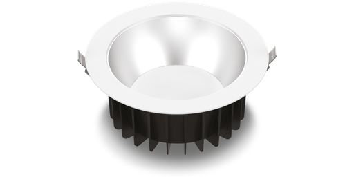 [W4L022096] Downlight SETH blanc 35W 8 4000K 80° Réfl. Alu. mat