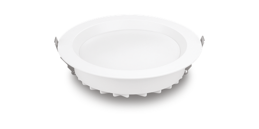 [W4L022111] Downlight HORUS 18W 6 CCT IP54 Blanc - Cutout 160-170mm 