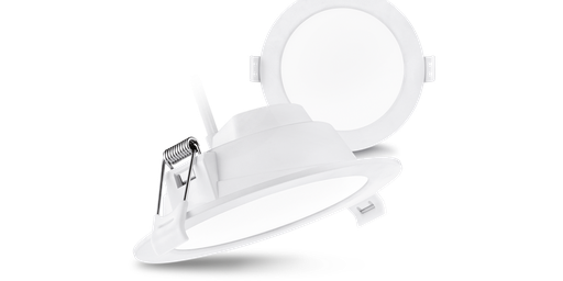 [W4L022123] Downlight ALL IN, 12 watts, CCT° changing, IP20, encast. Ø150mm, fini