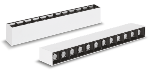 [W4L022143] Linéaire PURE, 40 watts, UGR<10, 1200 mm, 3000K, 0-10V, blanc