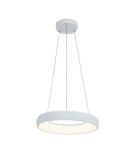[W4L022639] PENDANT LED LIGHT 32W 3000K  ALUMINIUM WHITE