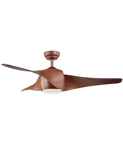 [W4L022874] FAN CEILING   40W  WOOD GRAIN  BLADES 