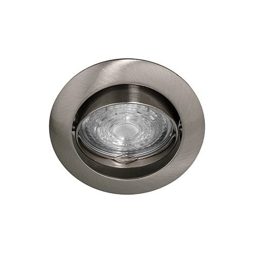 [W4L025818] KASA RX GU10 MAX10W PAR16 Nickel satiné