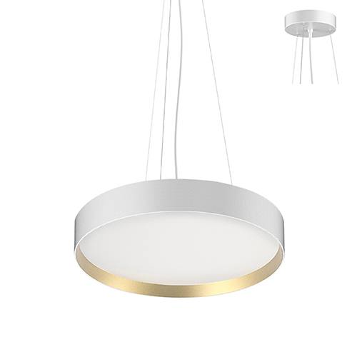 [W4L026199] NOVA CSP 1 P 26W 3930Lm 120° Blanc mat - Doré