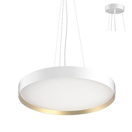[W4L026201] NOVA CSP 2 P 40W 6075Lm 120° Blanc mat - Doré