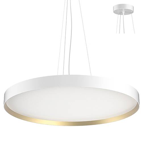 [W4L026203] NOVA CSP 3 P 68W 10740Lm 120° Blanc mat - Doré