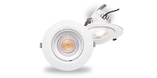 [W4L028726] Downlight orientable NEBOU CCT 38-34-28-20W UGR19, Blanc