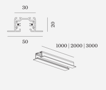 [W4L440220] 1-PHASE TRACK PROFILE REC B 2m