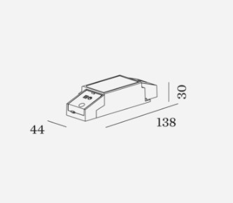 [W4L440816] DRIVER 350mA 13W 26-38V PHASE CUT DIM