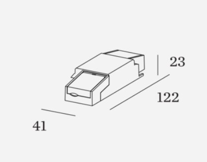 [W4L440827] DRIVER 700mA 15W 12-20V PHASE CUT DIM