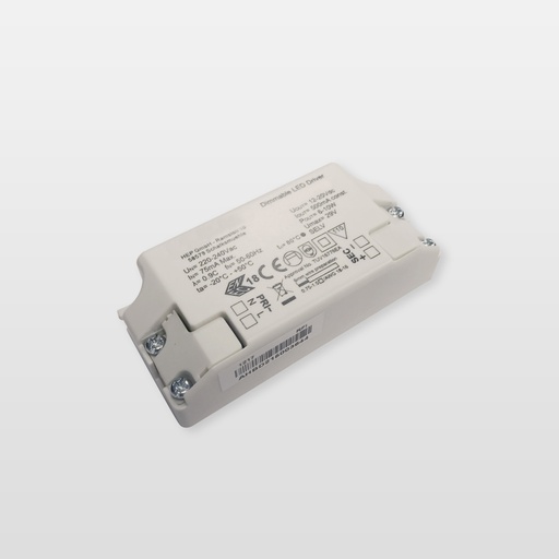 [W4L465343] Alim. LED 25W 500mA Dimmable TRIAC IP20