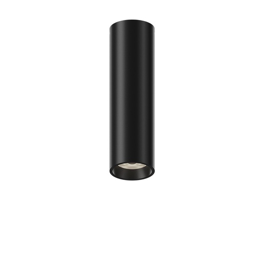 [W4L465839] MYRDAL C Apparent Plafonnier 158mm 2700K Noir structuré AC230V 12W IP20