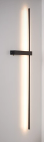 [W4L495399] SEGIN Applique mur.-Noir-LED-10W-2700K-Alumin.